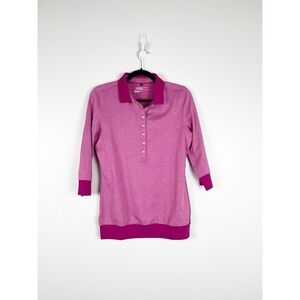 Nike 3/4 Sleeve‎ Golf Polo Sz M